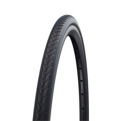 24x1,00 Schwalbe Marathon Plus Dæk M/Refleks Sort (25-540)