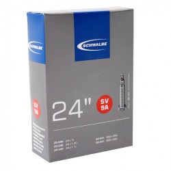 24x1.00 Schwalbe Slange Til Kørestol Med SV Ventil