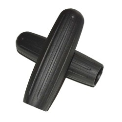 2 stk. Herrmans Retro Håndtag PVC Sort