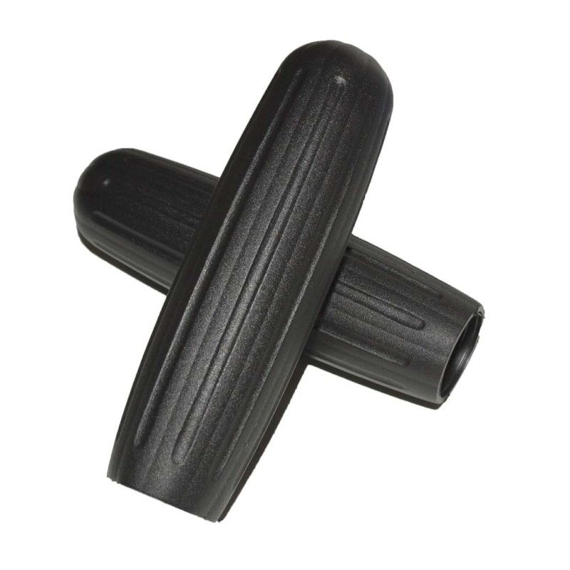 2 stk. Herrmans Retro Håndtag PVC Sort