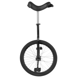 20" Ethjulet Cykel Mat Sort