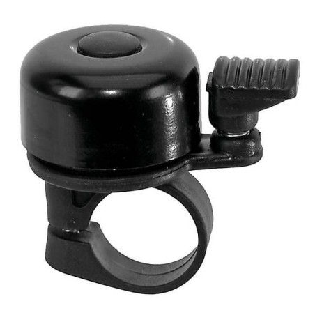 Mini Ringeklokke Til Cykler Sort - 22,2 mm Mini Ringeklokke Til Cykler Sort - 22,2 mm