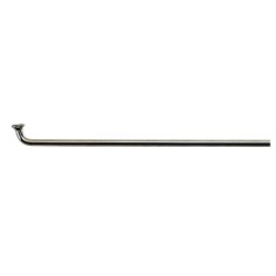 280 mm Rustfri Eger Sølv 2,33 mm - 100 Stk.
