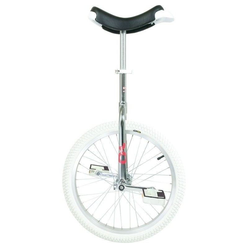 20" QU-AX Ethjulet Cykel Chrom