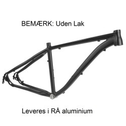 29" MTB Ramme Aluminium Shape - RÅ Uden Lak : Stel Størrelse - 17" (43 cm)