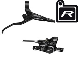 Bagbremse Shimano M315 Skivebremsesæt Komplet Til Mountainbikes og Hybrid Cykler