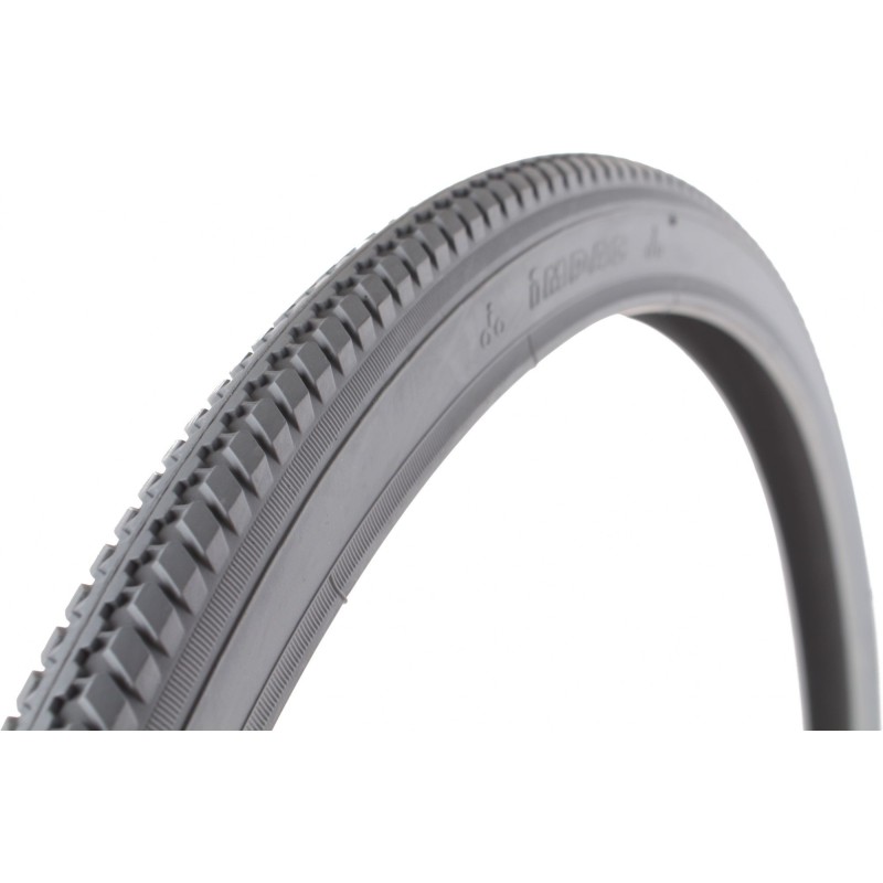 Kørestolsdæk 20 x 1 3/8 (37-451) Grå